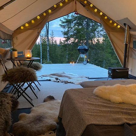 Glamping Tent With Amazing View In The Forest Torsby Exteriör bild
