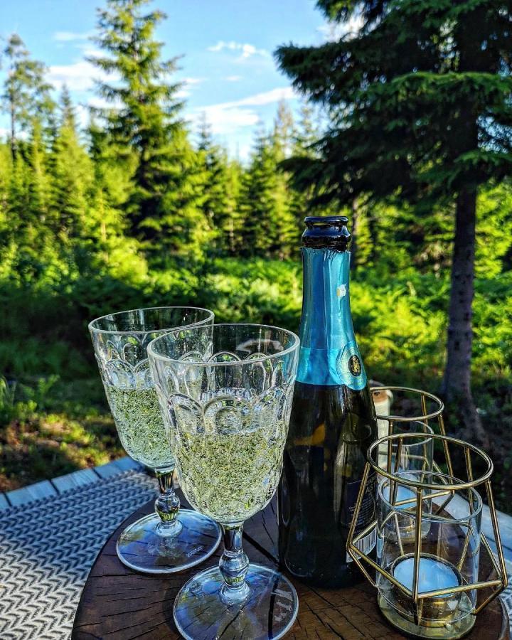 Glamping Tent With Amazing View In The Forest Torsby Exteriör bild
